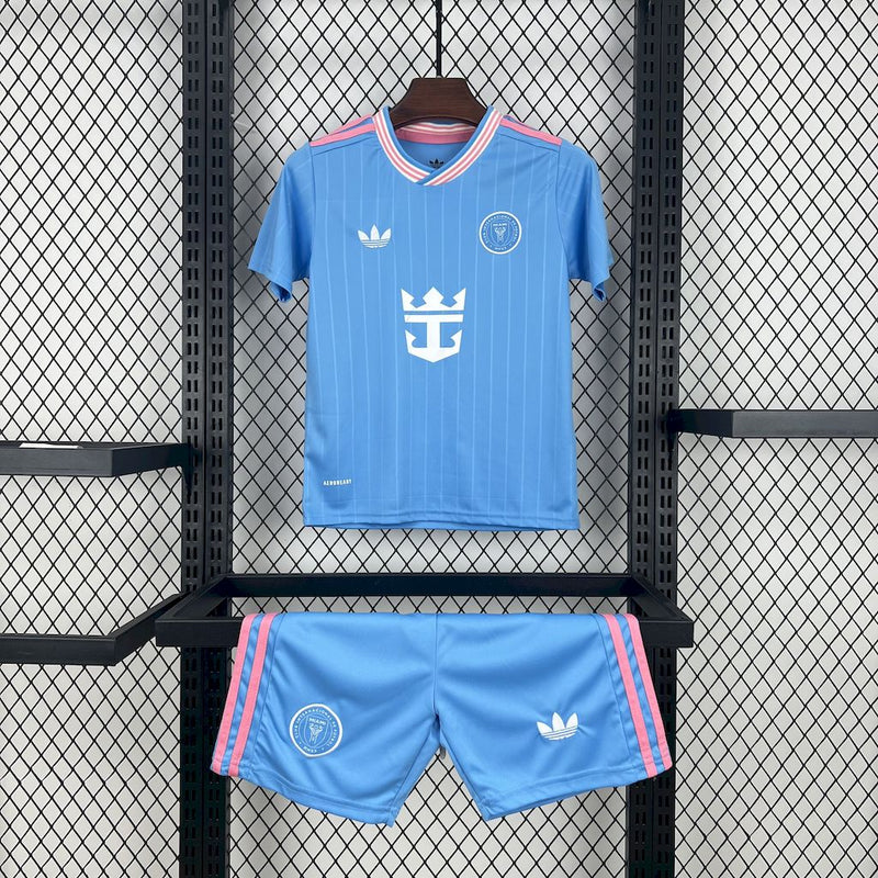 Conjunto Infantil Oficial da Inter de Miami 25/26 - Kids