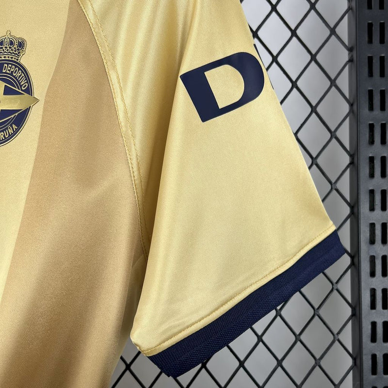 Camisa Oficial do Deportivo La Coruña 25/26 - Versão Torcedor