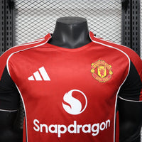 Camisa Oficial do Manchester United 25/26 - Versão Jogador