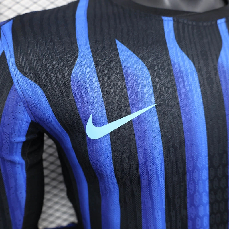 Camisa Oficial da Inter de Milão 25/26 - Manga Longa