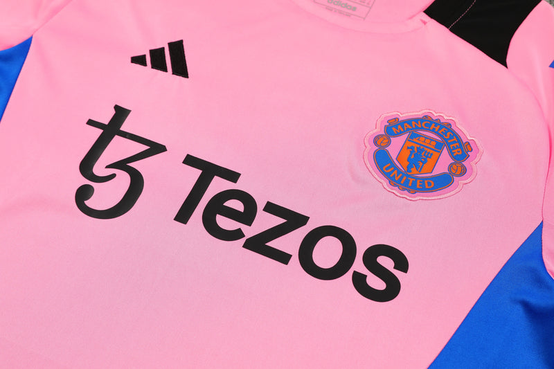 Kit Oficial do Manchester United 24/25 - Treino