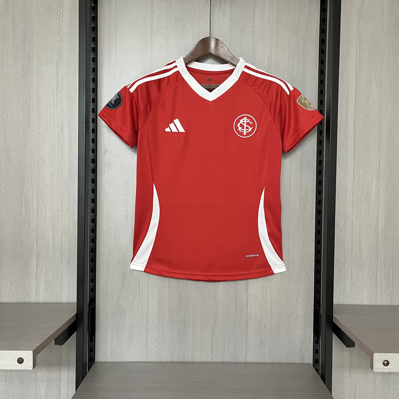 Camisa Feminina Oficial do Internacional 25/26 Baby Look - Libertadores