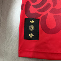 Camisa Oficial do Manchester United 26/27 Manga Longa - Pré Jogo