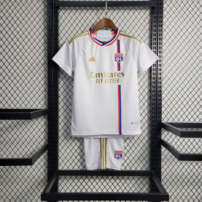 Conjunto Infantil Oficial do Lyon 23/24 - Kids