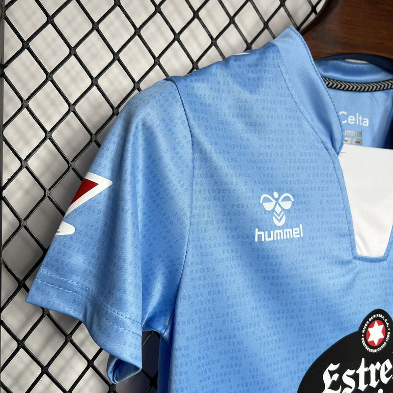 Conjunto Infantil Oficial do Celta de Vigo 24/25 - Kids