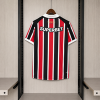 Camisa 2 Oficial do São Paulo 26/27 Torcedor - Completa com Patrocínios