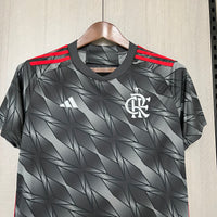 Camisa Feminina Oficial do CR Flamengo 24/25 Baby Look - Completa com Patrócinios