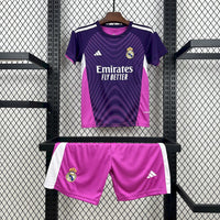 Conjunto Infantil Oficial do Real Madrid 25/26 - Goleiro
