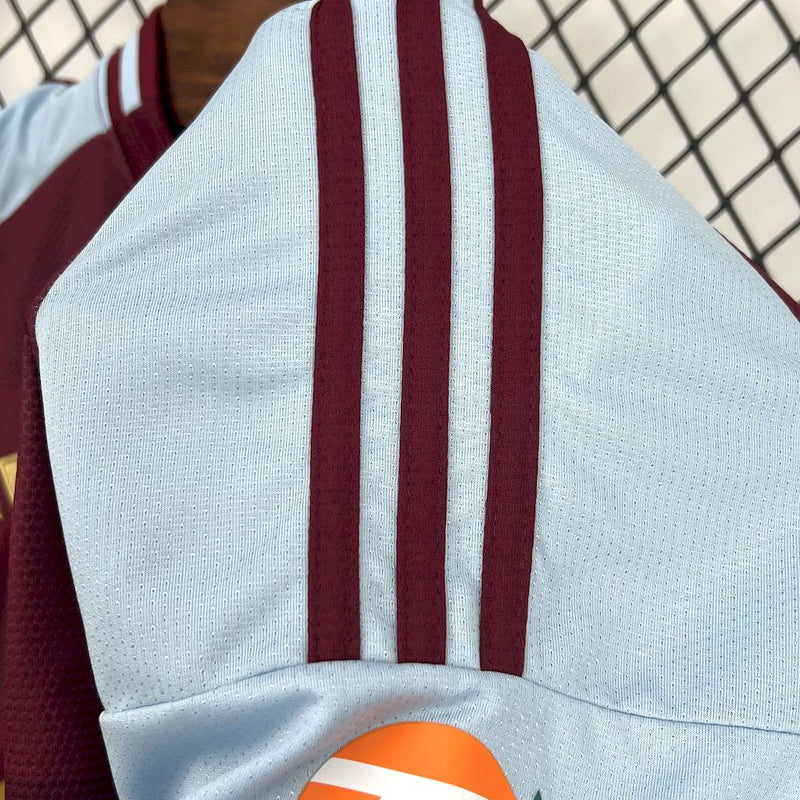 Camisa Oficial do Aston Villa 25/26 - Versão Torcedor