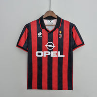 Camisa Retrô do Milan 1995/1996