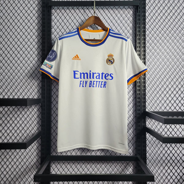 Camisa Oficial do Real Madrid 21/22 - Champions League