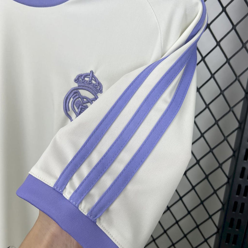 Camisa Oficial do Real Madrid 24/25 Versão Torcedor - Adicolor