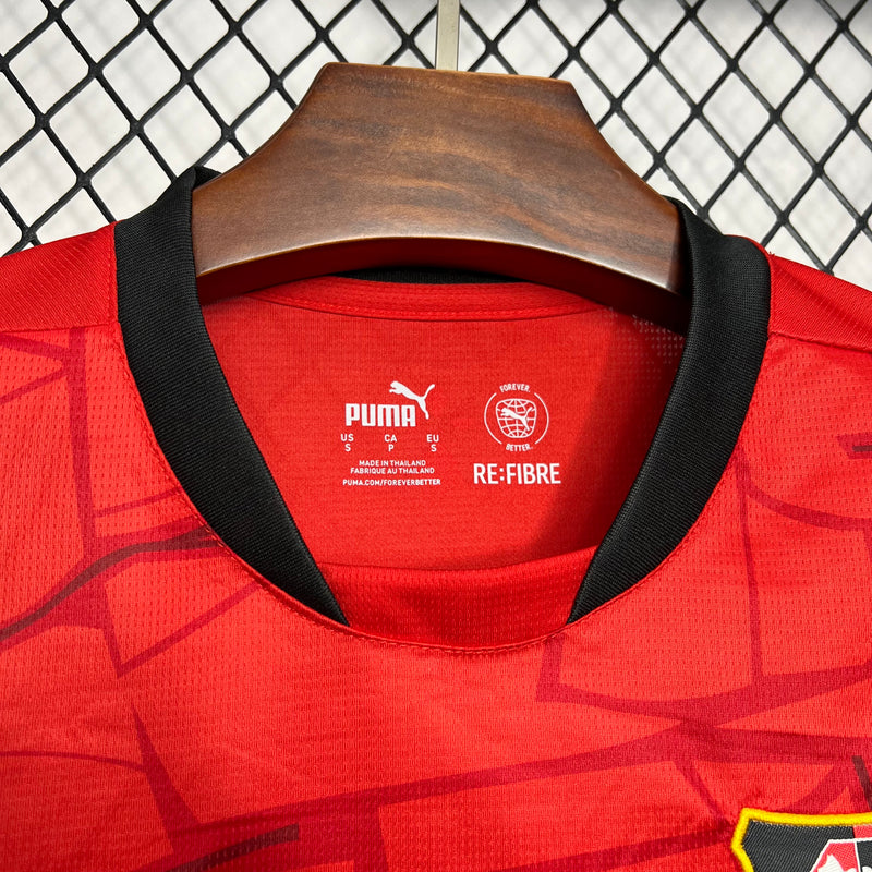Camisa Oficial do Rennes 24/25 - Versão Torcedor