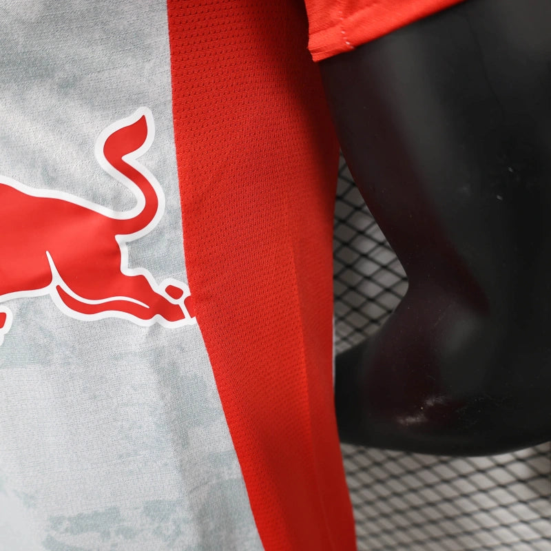 Camisa Oficial do RB Salzburg 25/26 - Versão Jogador