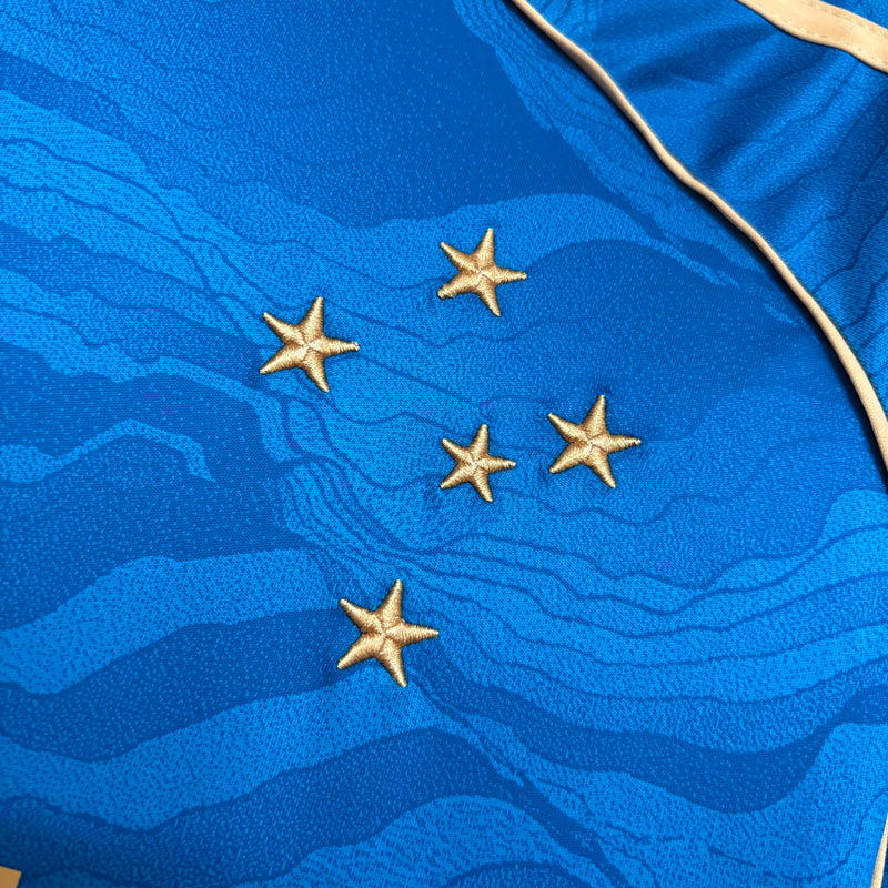 Camisa 3 Oficial do Cruzeiro 25/26 - Completa com Patrocínios