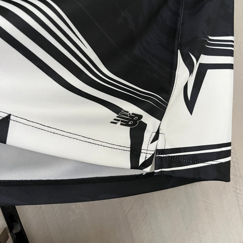 Camisa Oficial do São Paulo 25/26 Goleiro Completa com Patrocínios - Libertadores