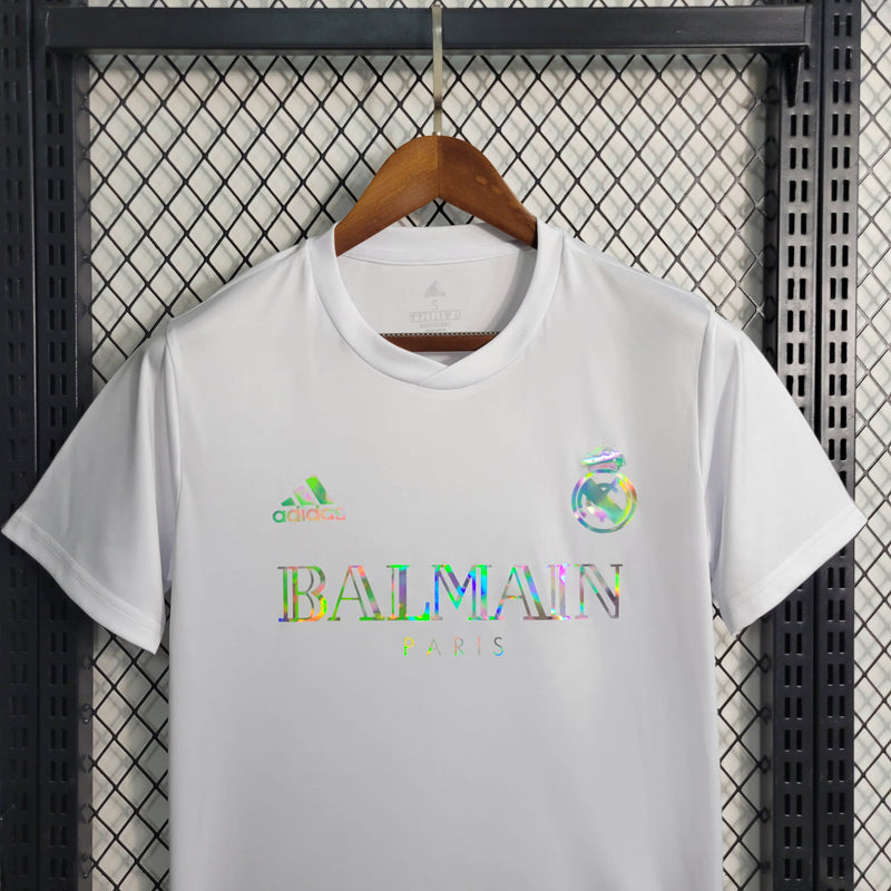 Camisa Oficial do Real Madrid 23/24 Refletiva - Edição Balmain