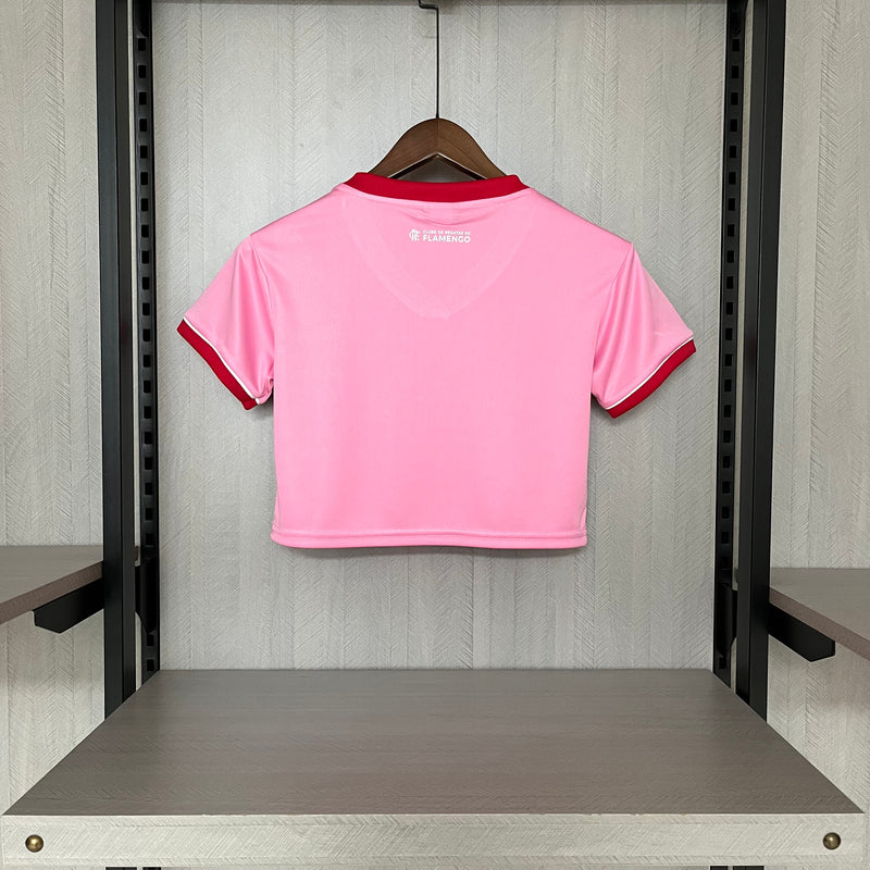 Cropped Feminino Oficial do CR Flamengo 24/25