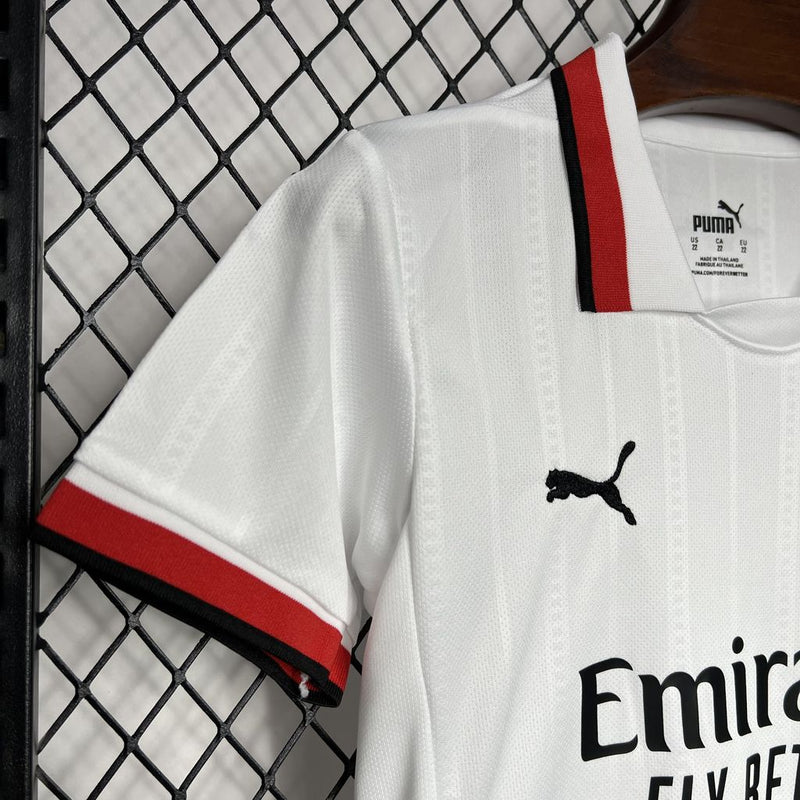 Conjunto Infantil Oficial do Milan 24/25 - Kids