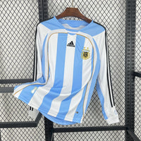 Camisa Retrô da Argentina 2006/2007 - Versão Retrô