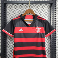 Conjunto Infantil Oficial do CR Flamengo 24/25 - Kids