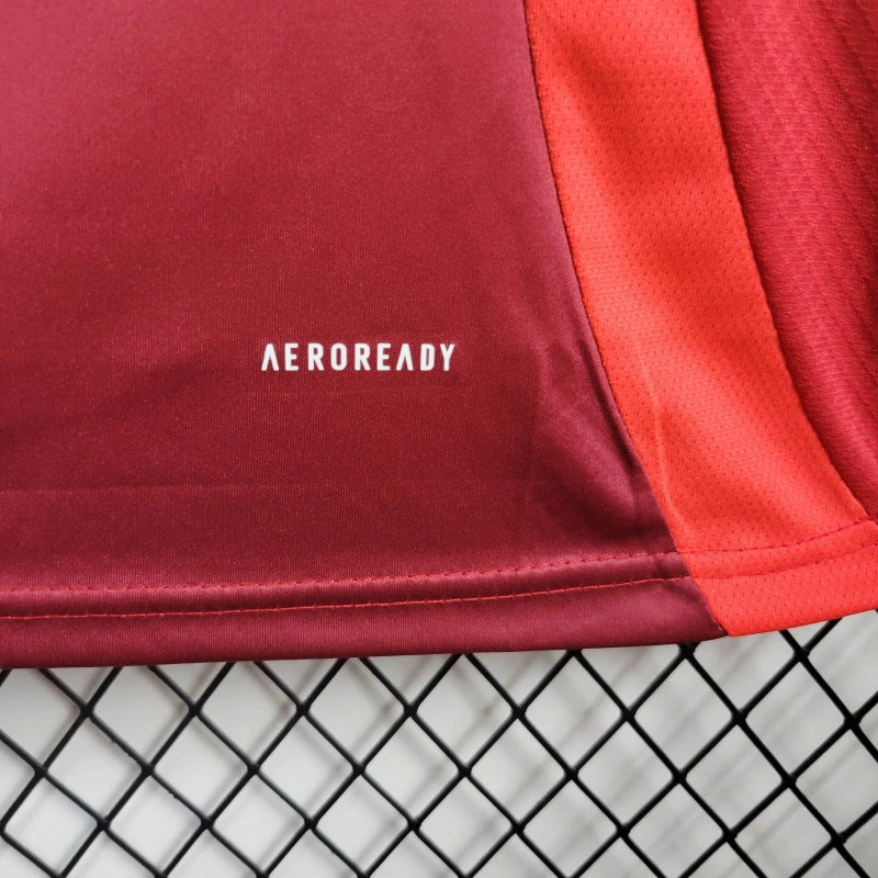 Camisa Feminina Oficial do Manchester United 24/25 - Baby Look
