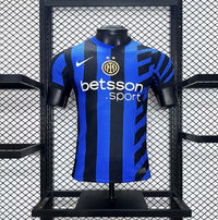 Camisa Oficial da Inter de Milão 24/25 - Versão Jogador