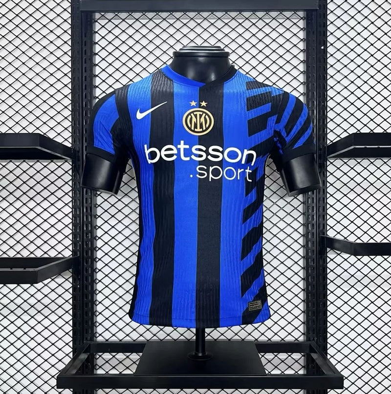 Camisa Oficial da Inter de Milão 24/25 - Versão Jogador