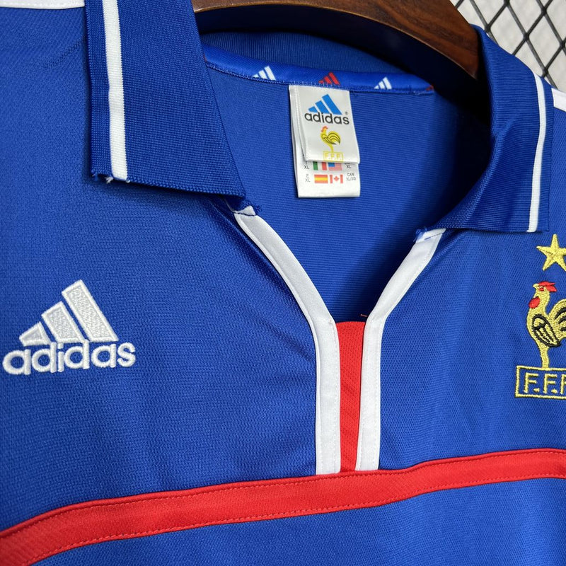 Camisa Retrô da França 2000