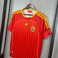 Camisa Retrô da Espanha 2006