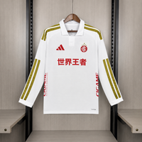Camisa 2 Oficial do Internacional 26/27 Manga Longa - Completa com Patrocínios