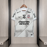 Camisa Oficial do Corinthians 26/27 Goleiro - Completa com Patrocínios