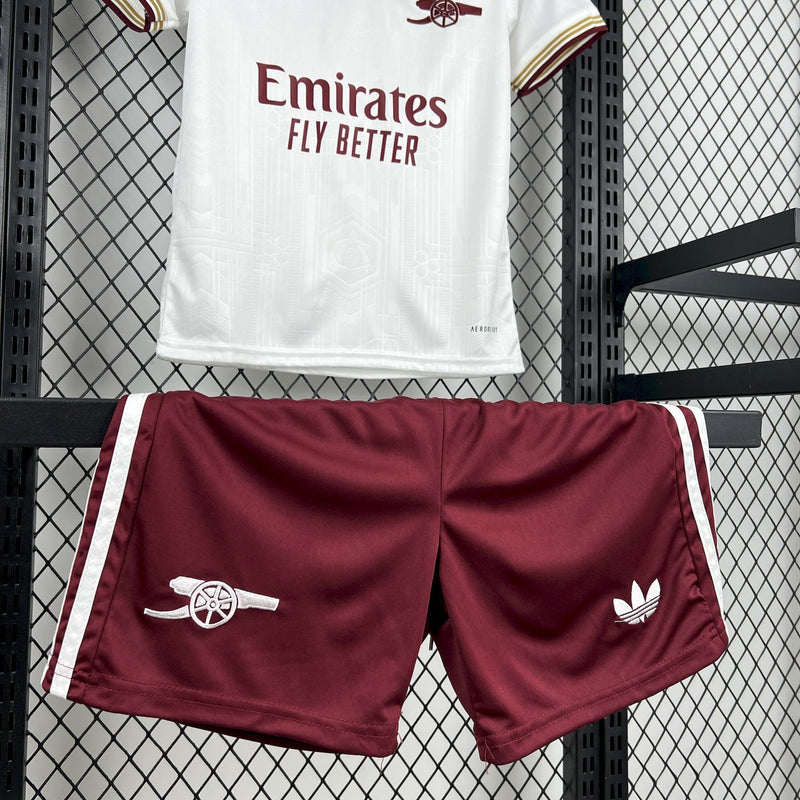 Conjunto Infantil Oficial do Arsenal 25/26 - Kids