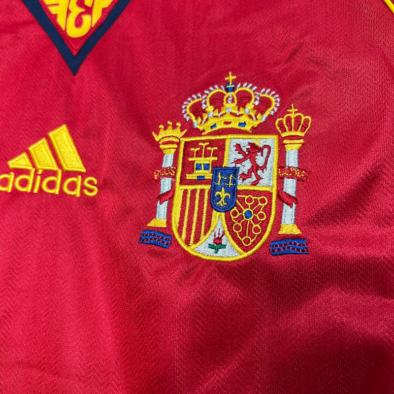 Camisa Retrô da Espanha 1998