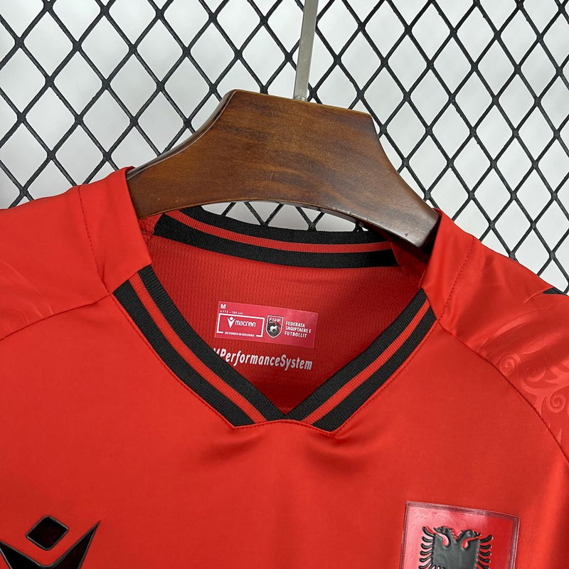 Camisa Oficial do Albânia 25/26 - Versão Torcedor
