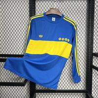 Camisa Retrô do Boca Juniors 1981 - Manga Longa