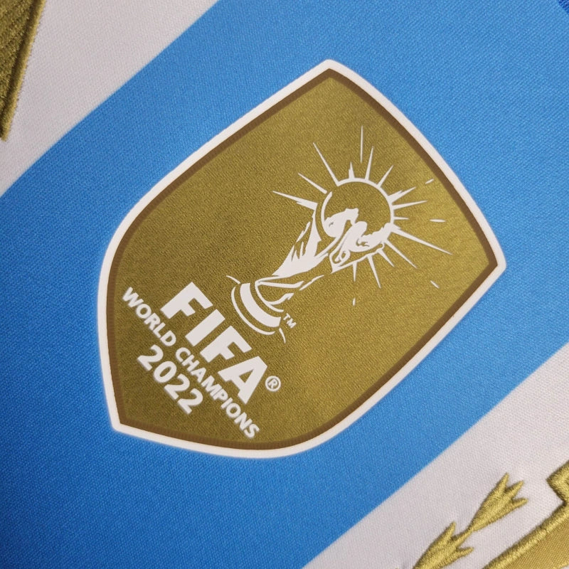 Camisa Oficial da Argentina 24/25 Versão Torcedor - Completa com Patch