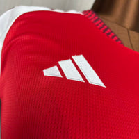 Camisa l Feminina Oficial do Arsenal 26/27 - Baby Look