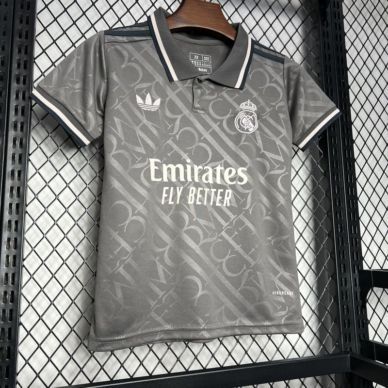 Conjunto Infantil Oficial do Real Madrid 24/25 - Kids