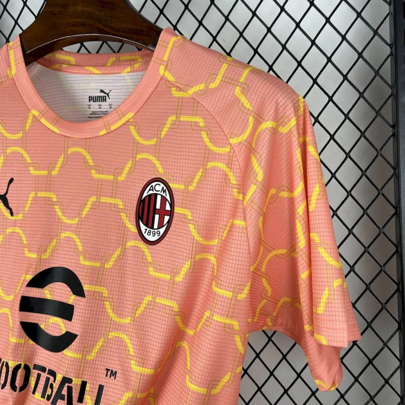 Camisa Oficial do Milan 25/26 Versão Torcedor - Treino