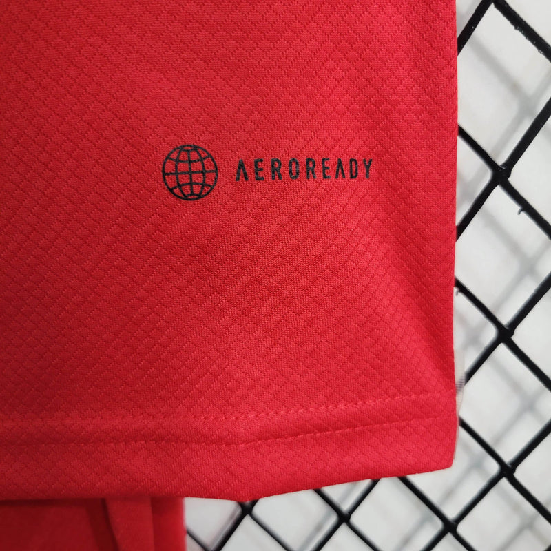 Conjunto Infantil Oficial do CR Flamengo 23/24 Treino - Kids
