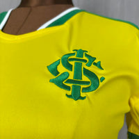 Camisa Feminina Internacional Adidas Brasil 26/27 - Baby Look