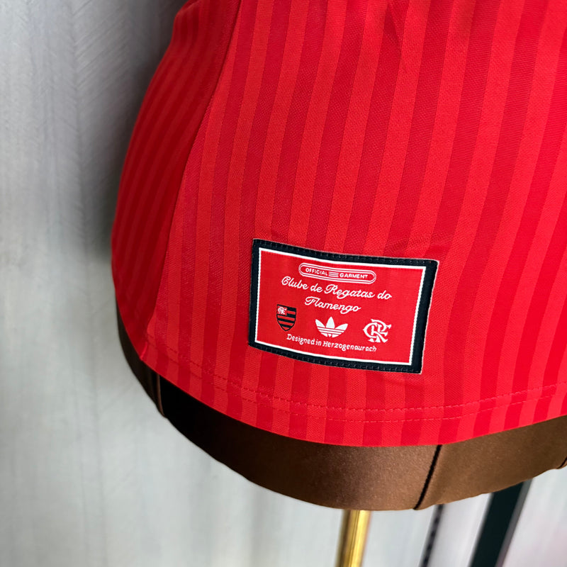 Camisa Feminina Oficial do CR Flamengo 25/26 Baby Look - Icon