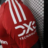 Camisa Oficial do Manchester United 24/25 - Versão Jogador