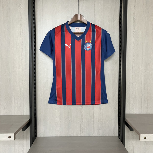 Camisa Feminina Oficial do Bahia 25/26 - Baby Look