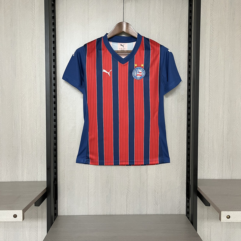 Camisa Feminina Oficial do Bahia 25/26 - Baby Look