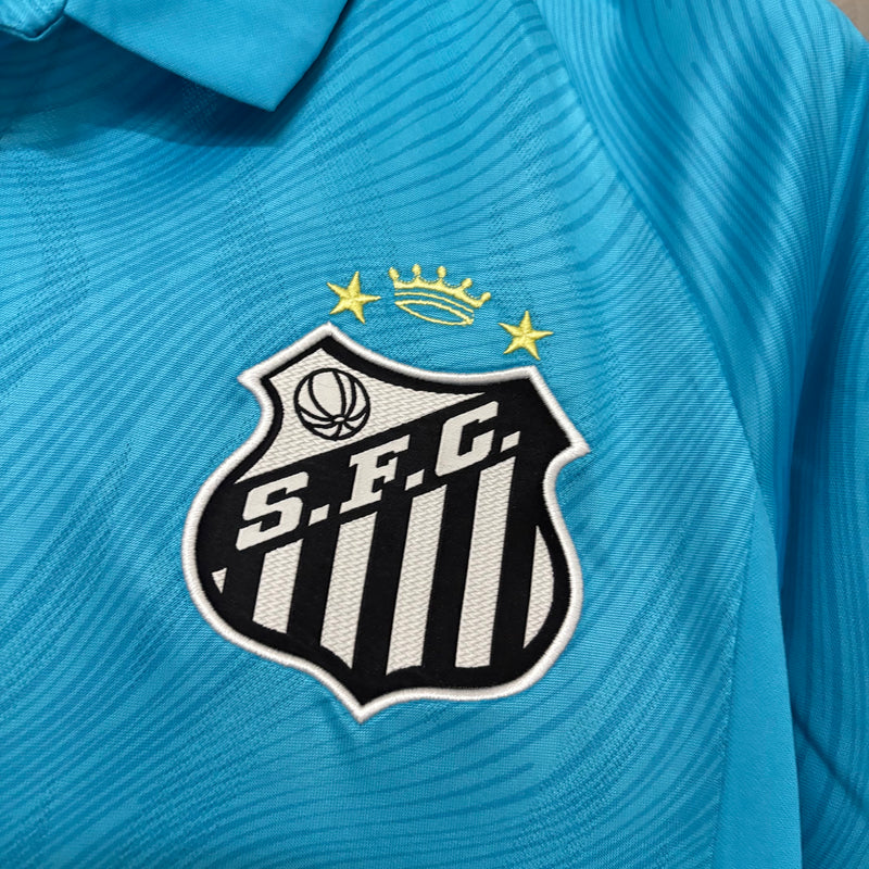 Camisa Oficial do Santo 25/26 Versão Torcedor - Completa com Patrocínios