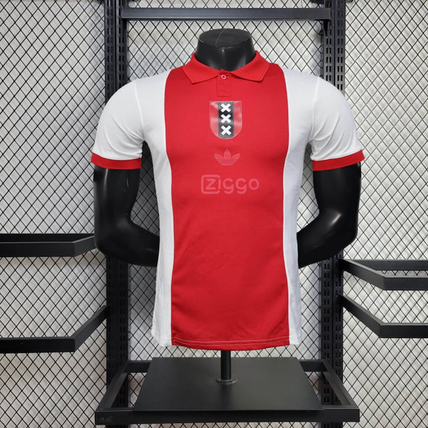 Camisa Oficial do Ajax 25/26 Versão Jogador - Anniversary Edition
