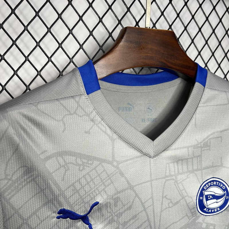 Camisa Oficial do Alavés 24/25 - Versão Torcedor