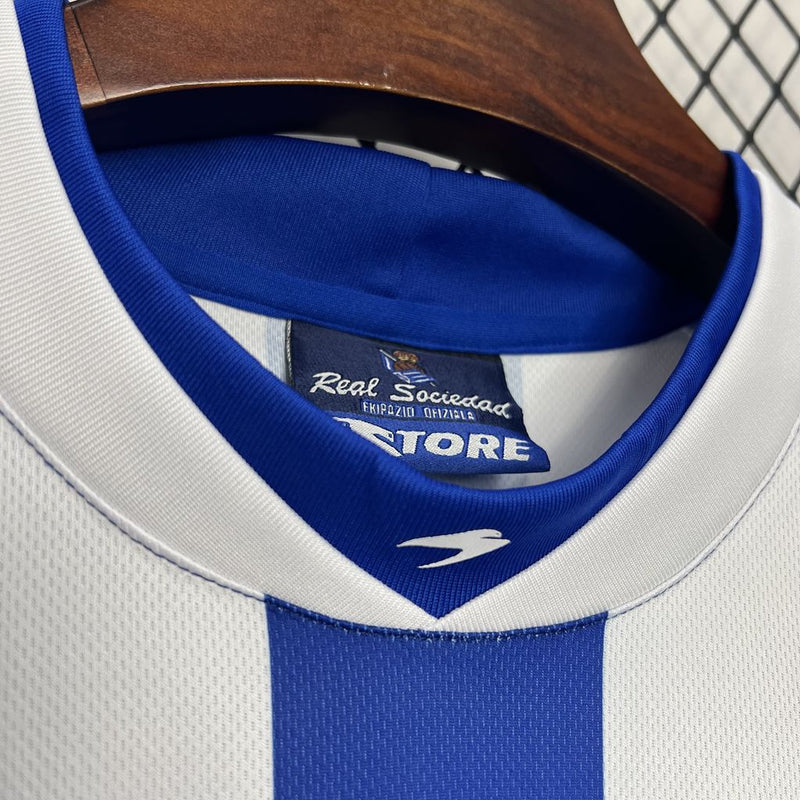 Camisa Retrô do Real Sociedad 2002/2003